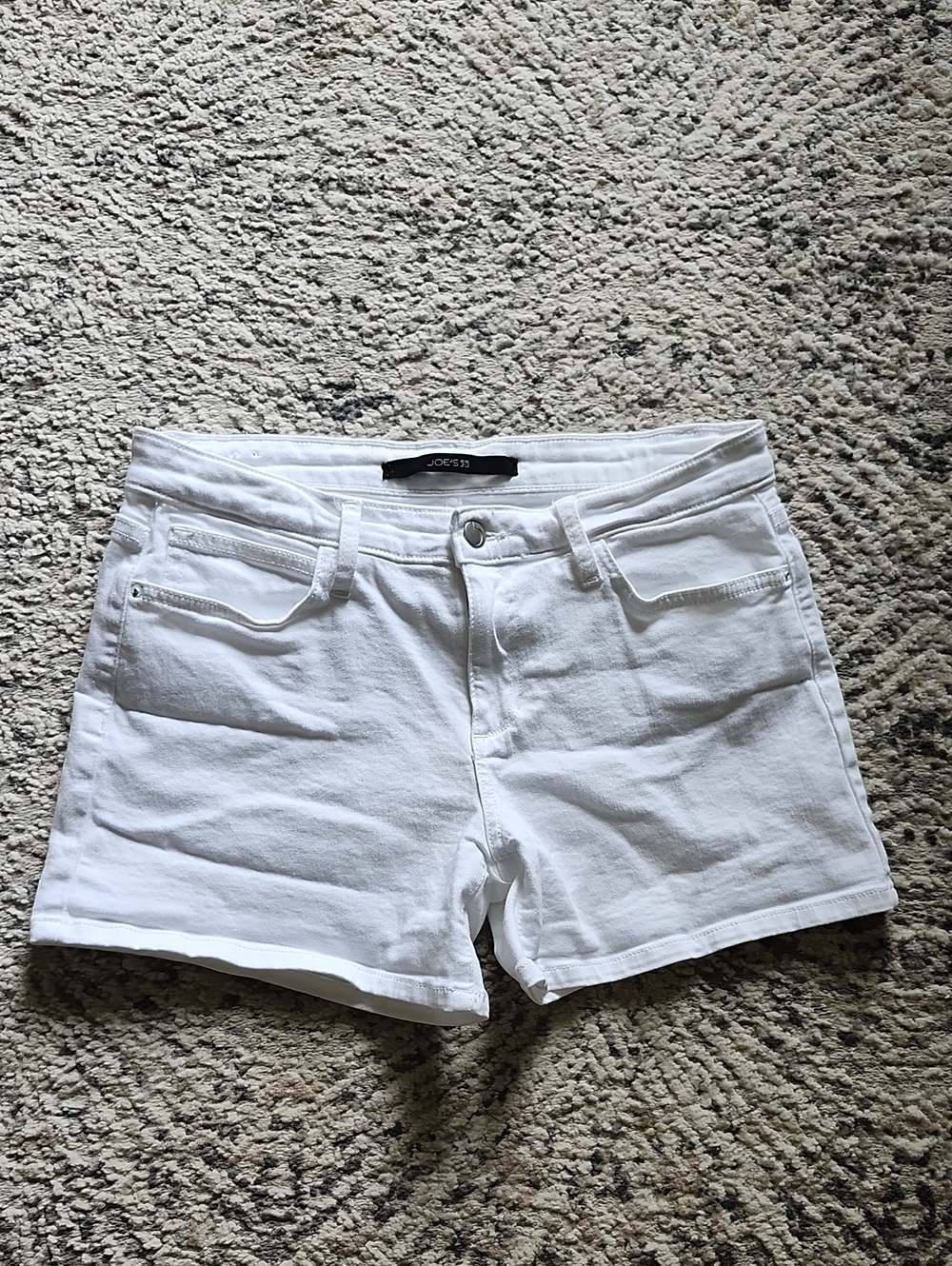 Joe's Jeans Jenny White Denim Shorts Women's Size 29